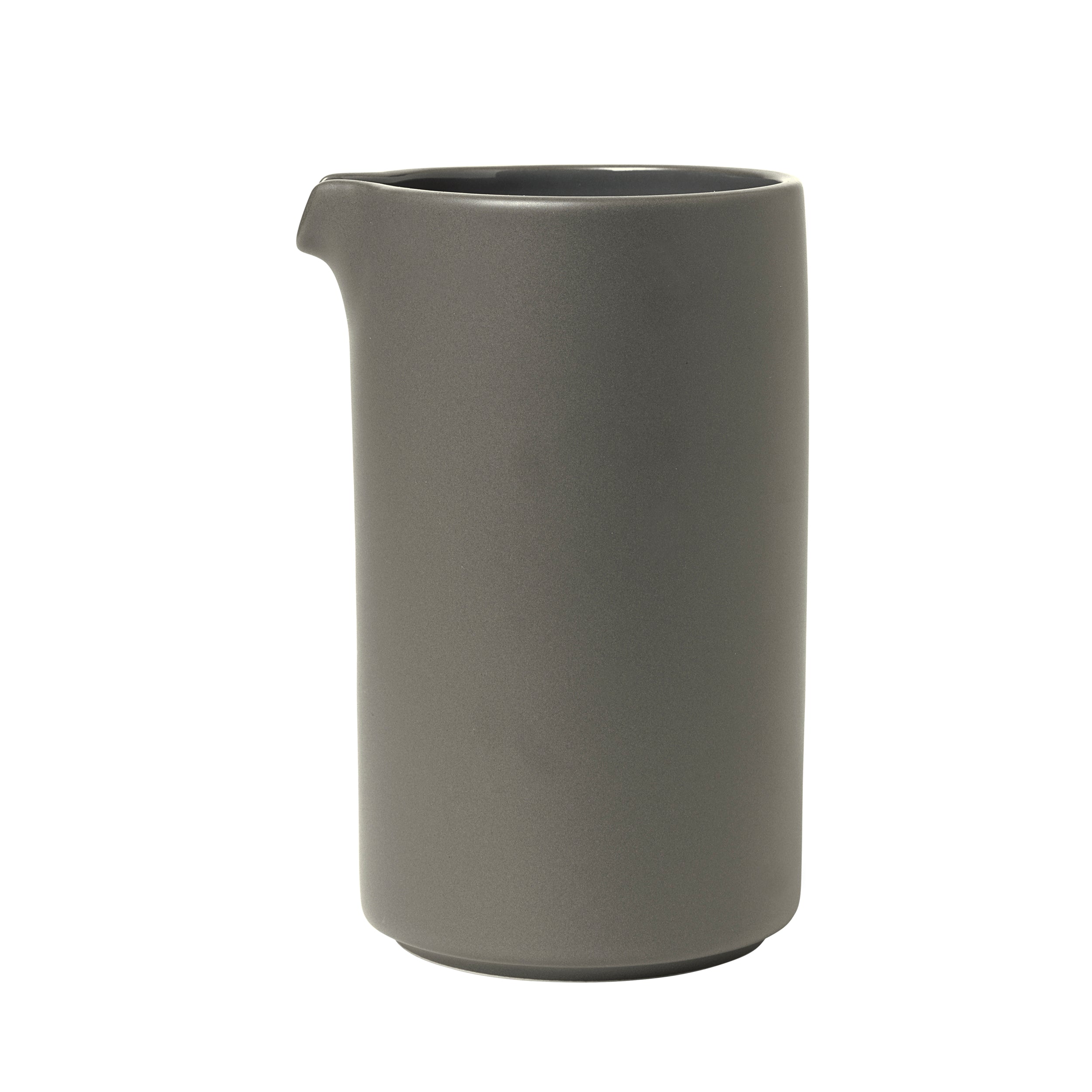 blomus PILAR Modern Stoneware Pitcher for Table Service for Water, Juice or Milk - 17 oz