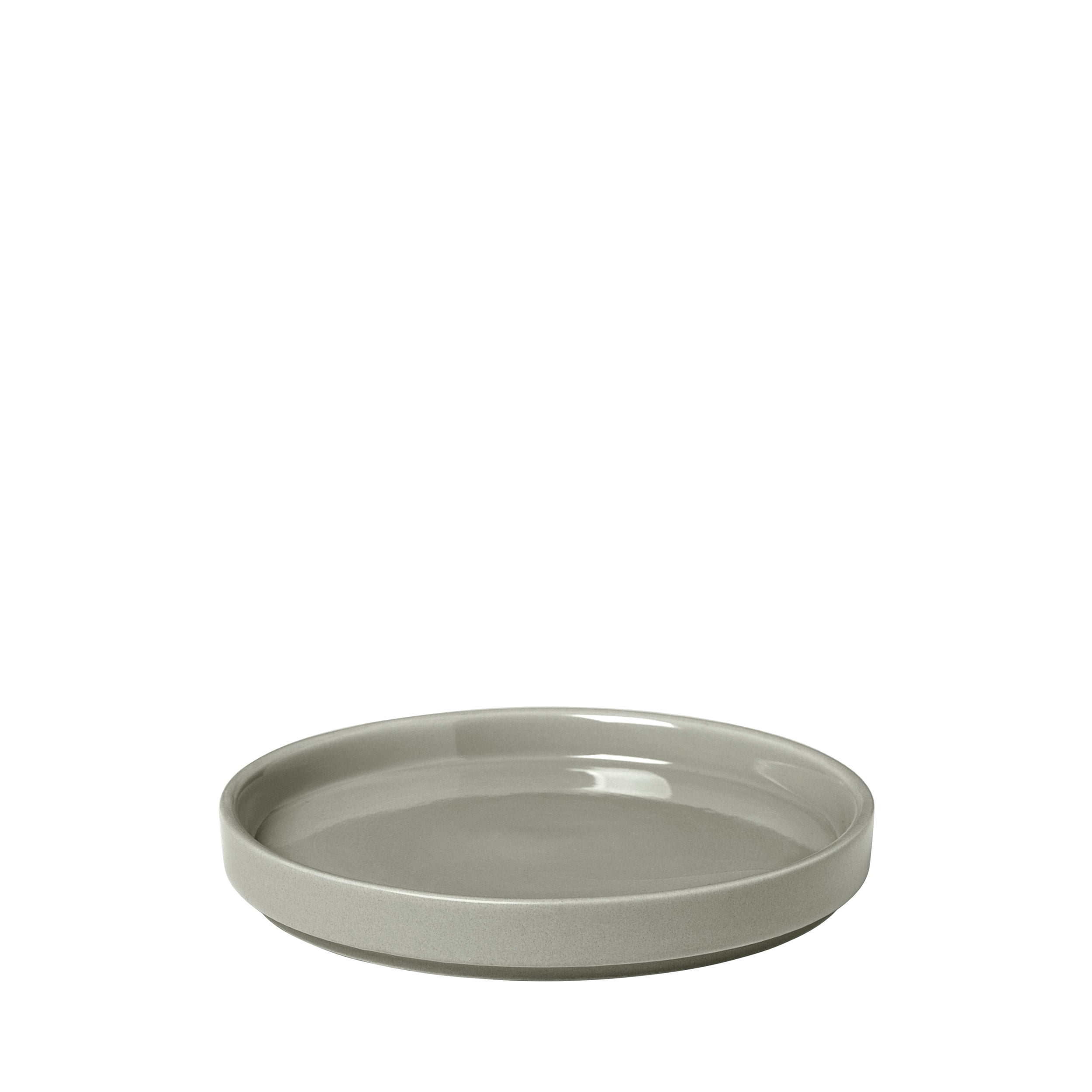 blomus PILAR Modern Stoneware Plates Sets of 4 - Dinner Plate, Side Plate, or Dessert Plate for Kitchen or Fine Formal Dining
