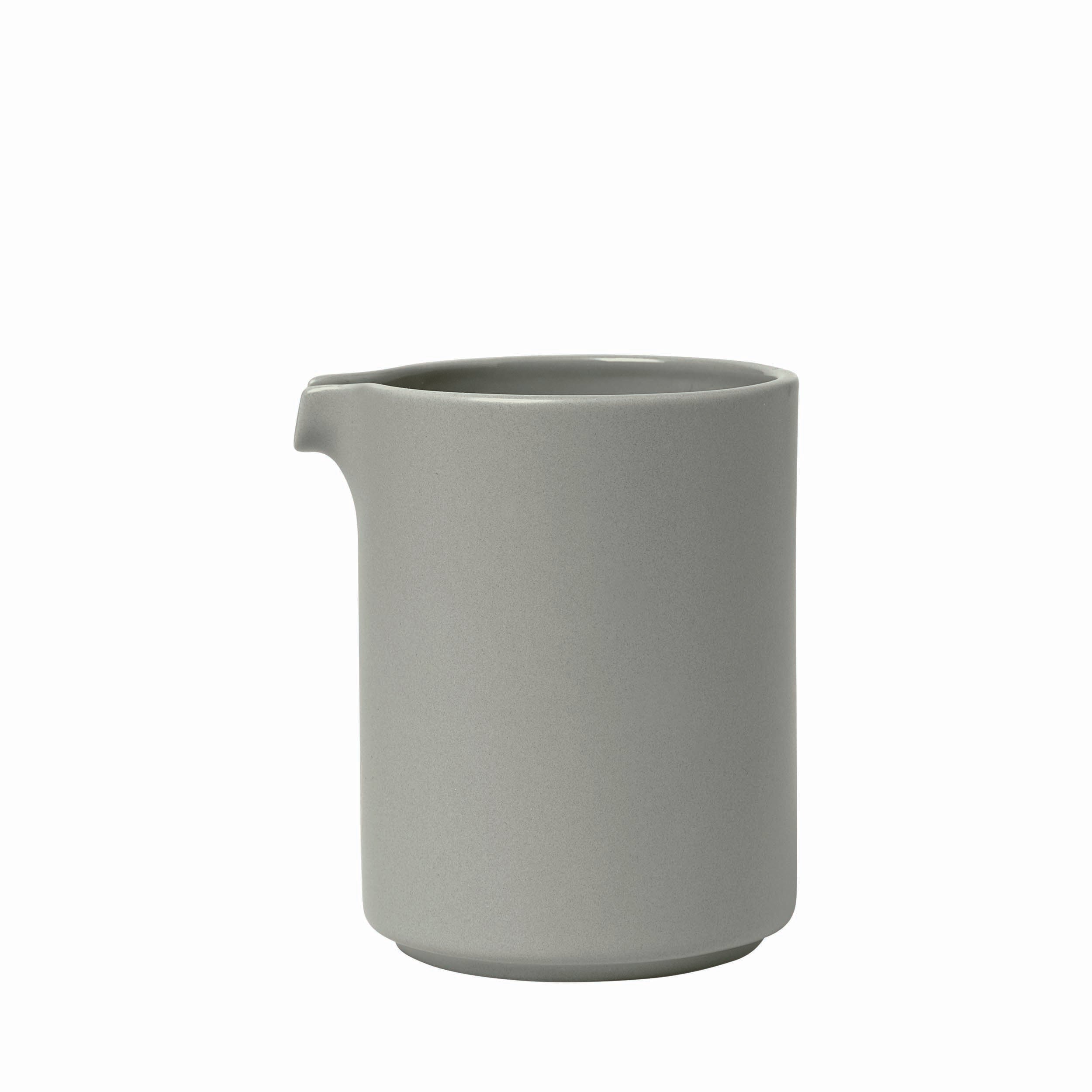 blomus PILAR Modern Stoneware Creamer Pitcher - Dishware Coffee Accessory 