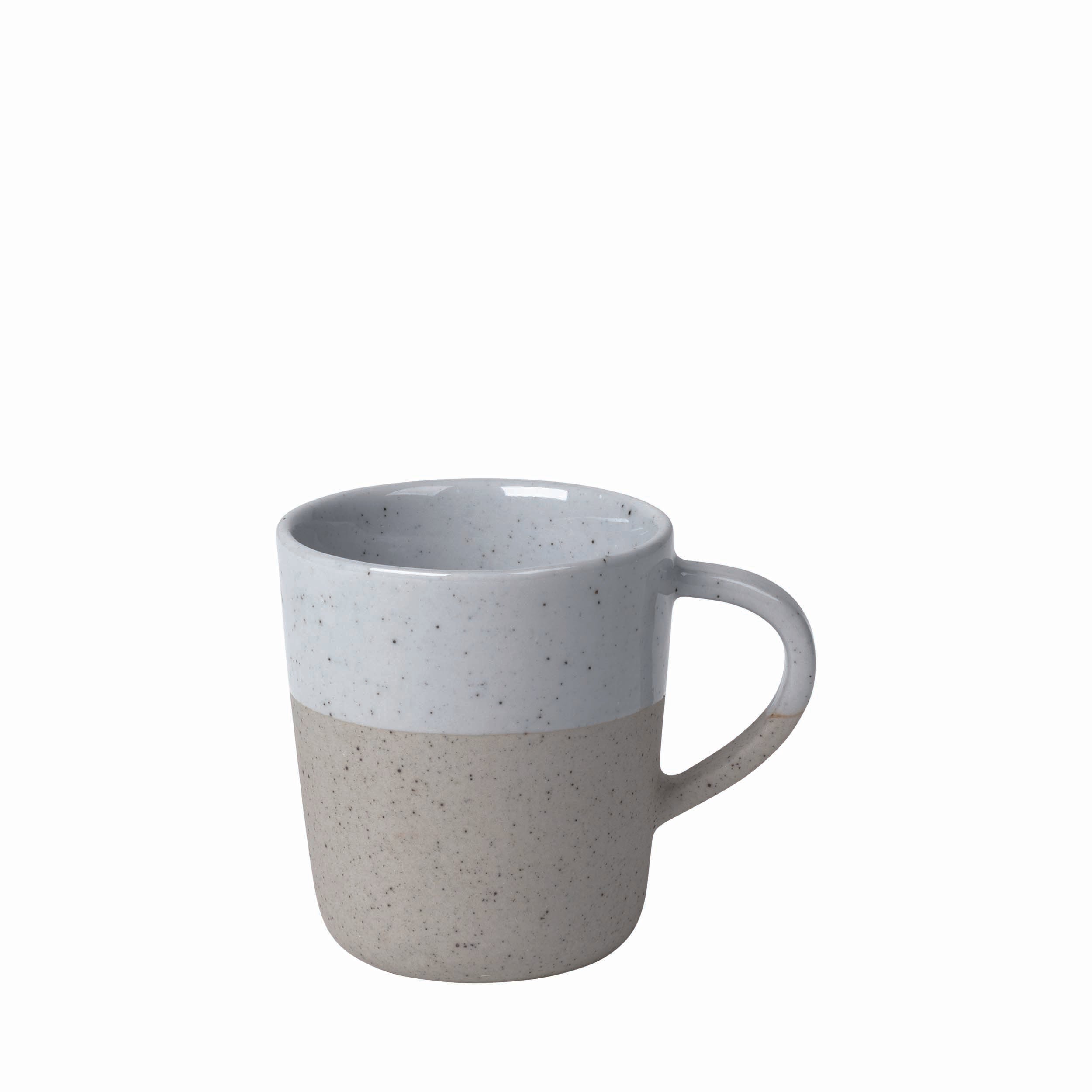 blomus SABLO Scandinavian Stoneware Espresso Cup Set of 4 Demitasse Set Organic Dishware