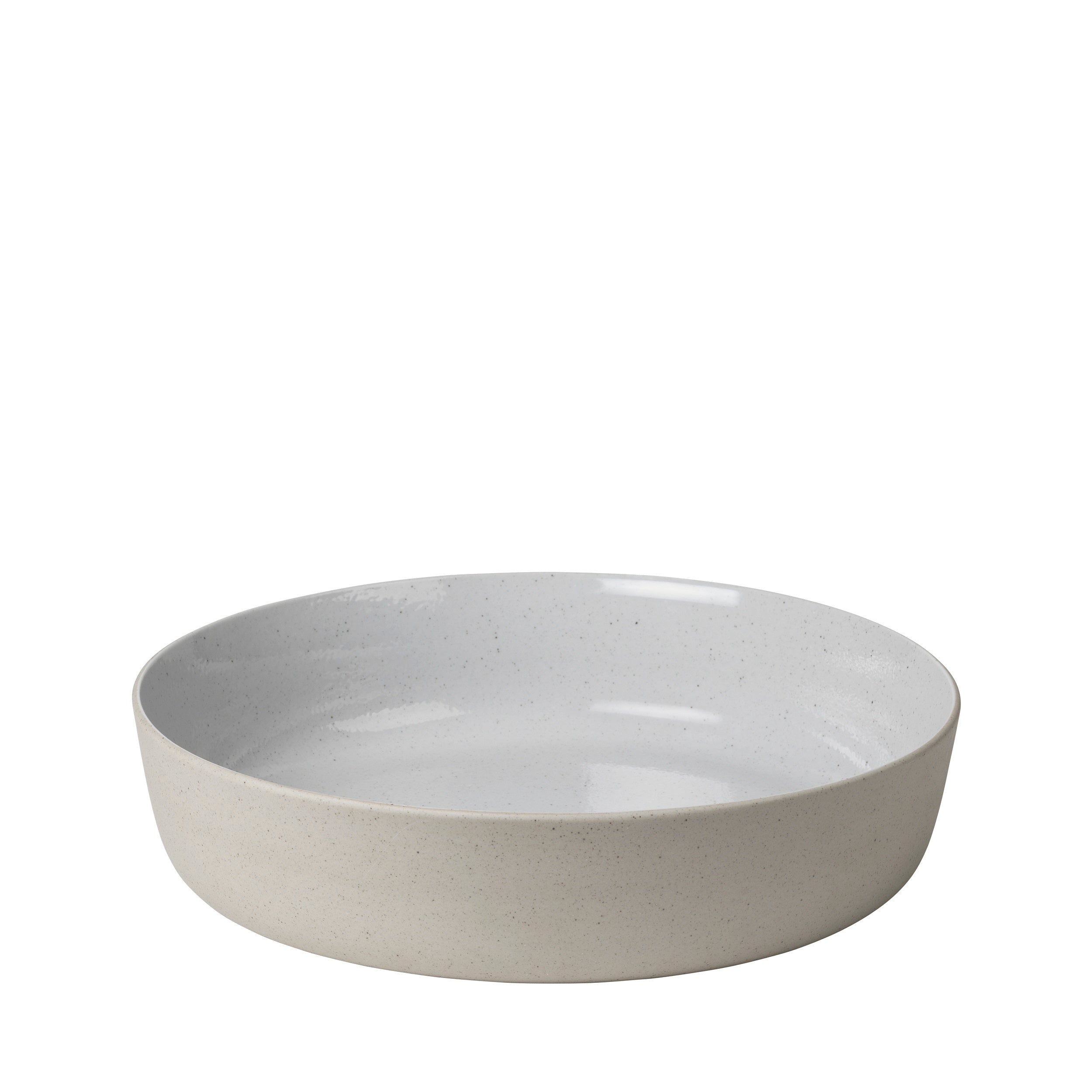 blomus SABLO Scandinavian Stoneware Serving Bowl for Salad, Pasta or Vegetables Organic Dishware