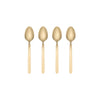 64478 STELLA Champagne Espresso Spoons