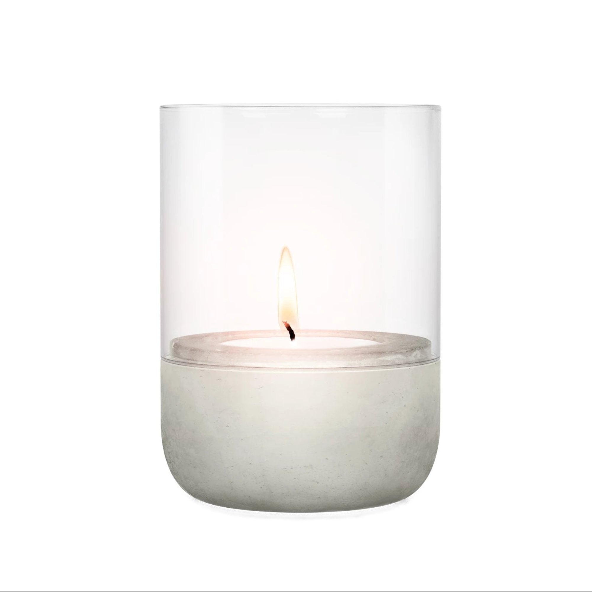 65432 Concrete Base with Clear Glass