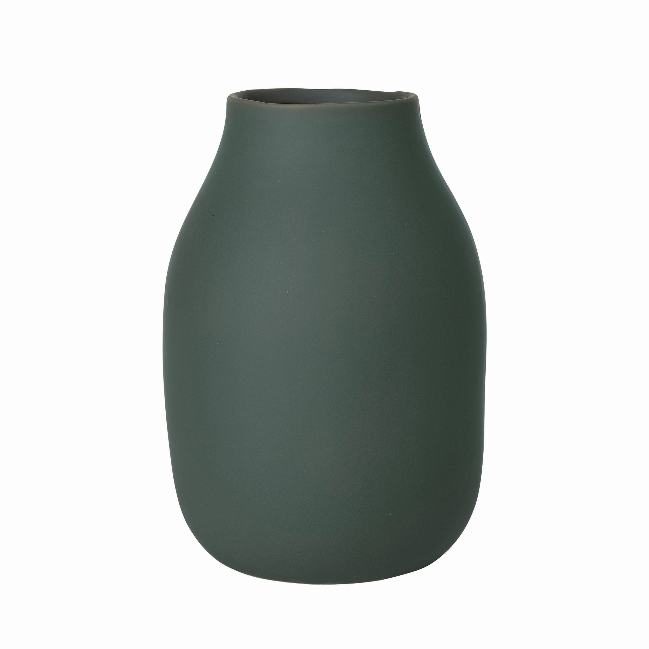 blomus COLORA Ceramic Vase - Matte Soft Touch Finish
