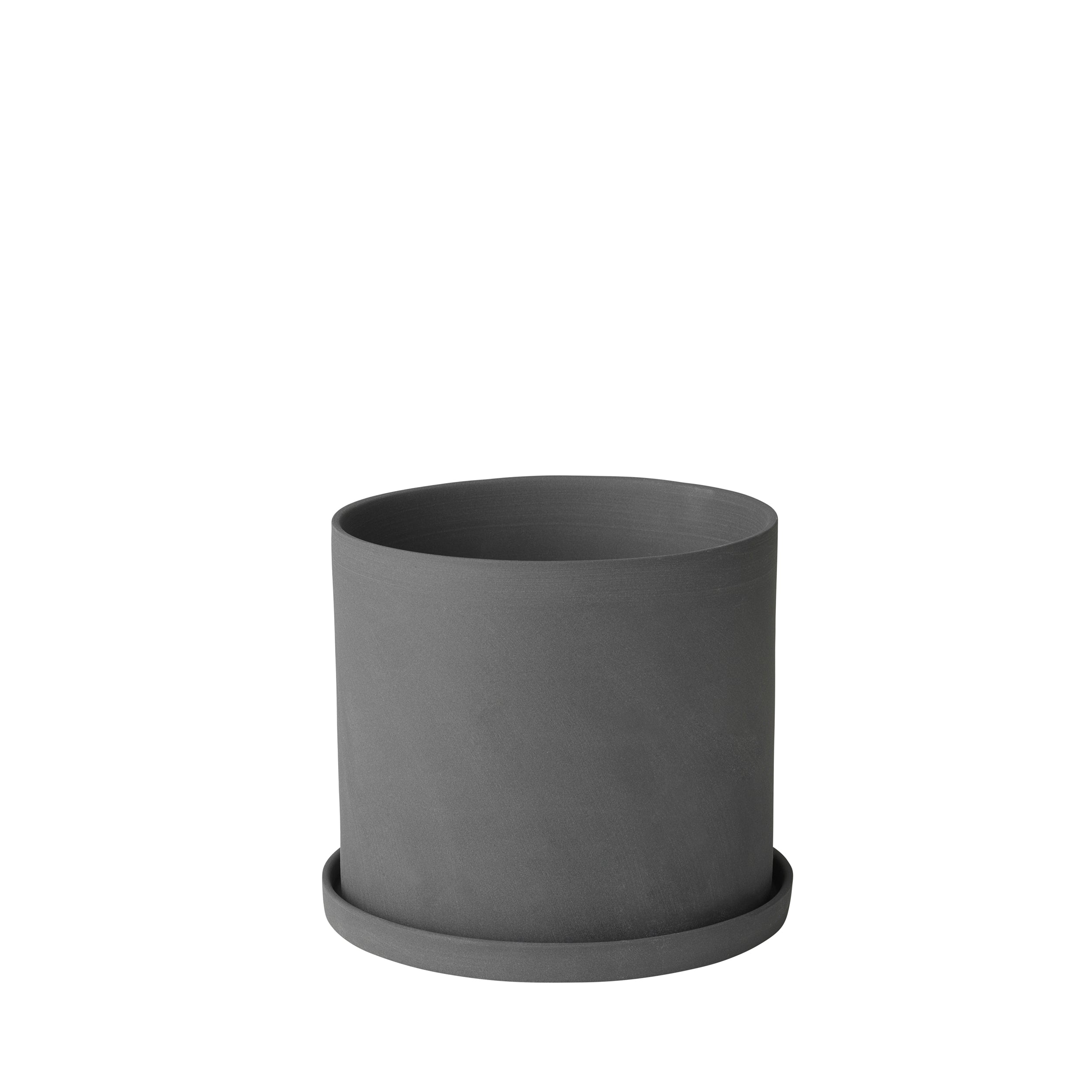 NONA Porcelain Herb Pot - Pewter