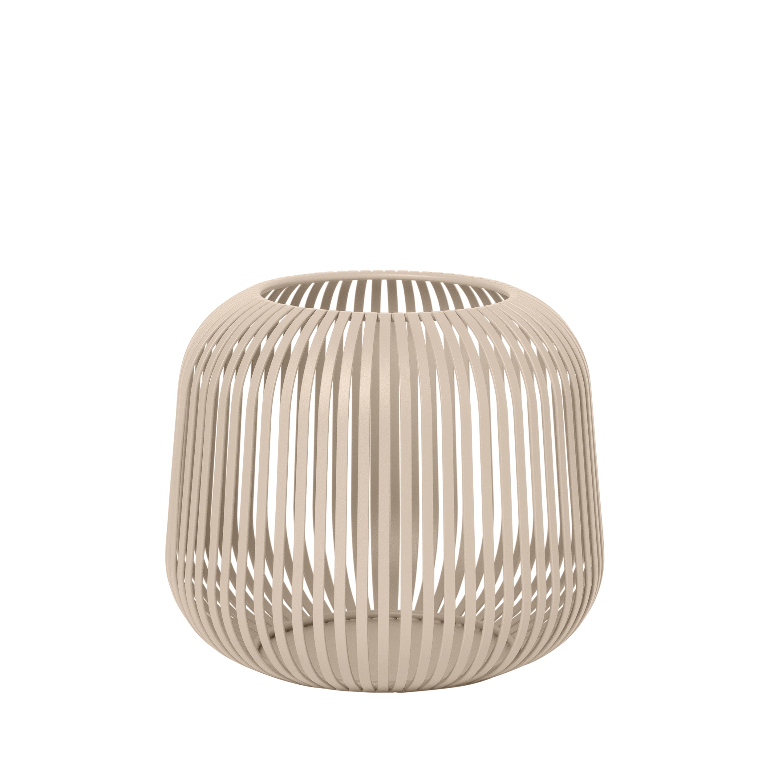 blomus LITO Steel Indoor Lantern Candleholder with Shadowed Lighting Effect - Small