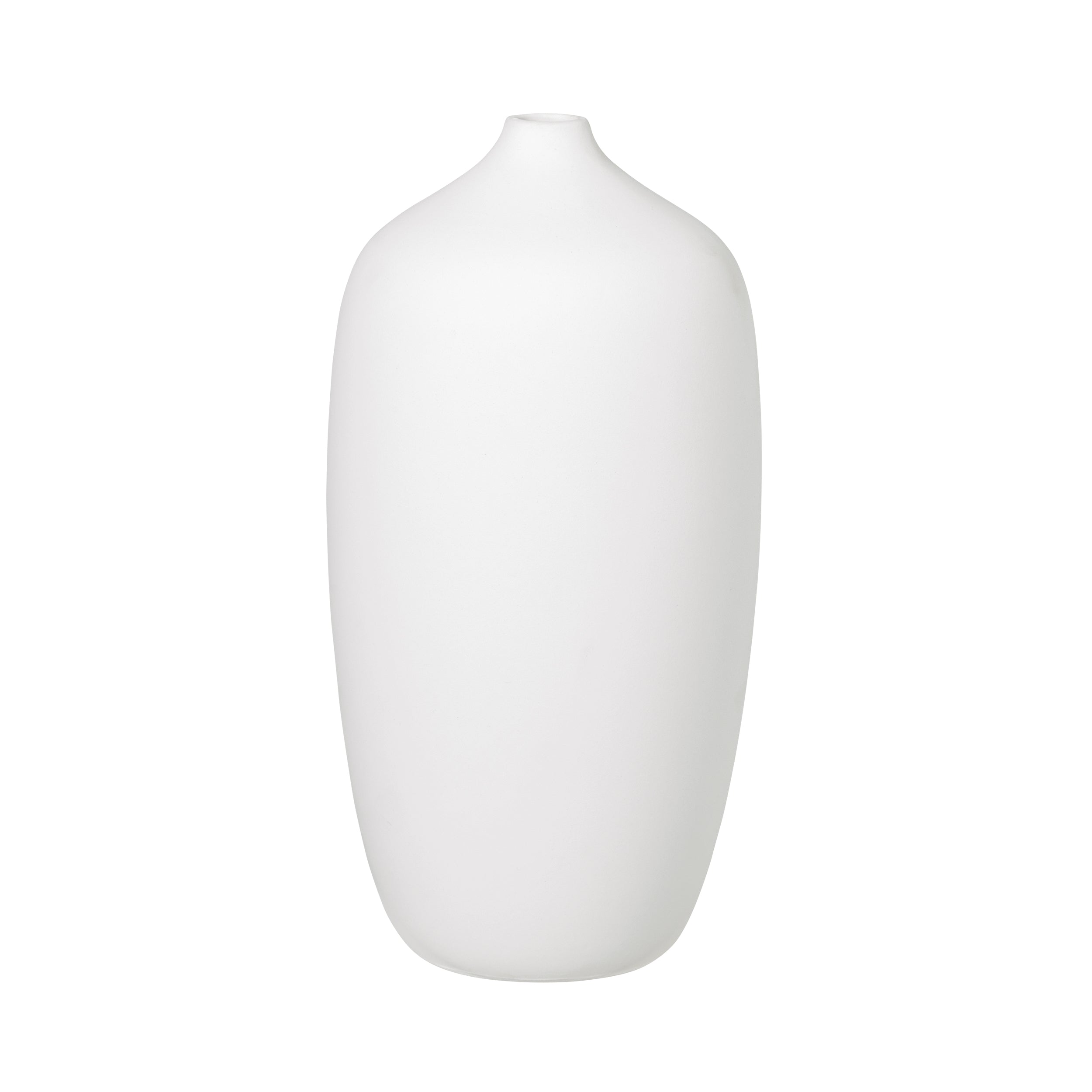 blomus CEOLA Modern Ceramic Statement Vase with Organic Soft Curves  - 5 x 10
