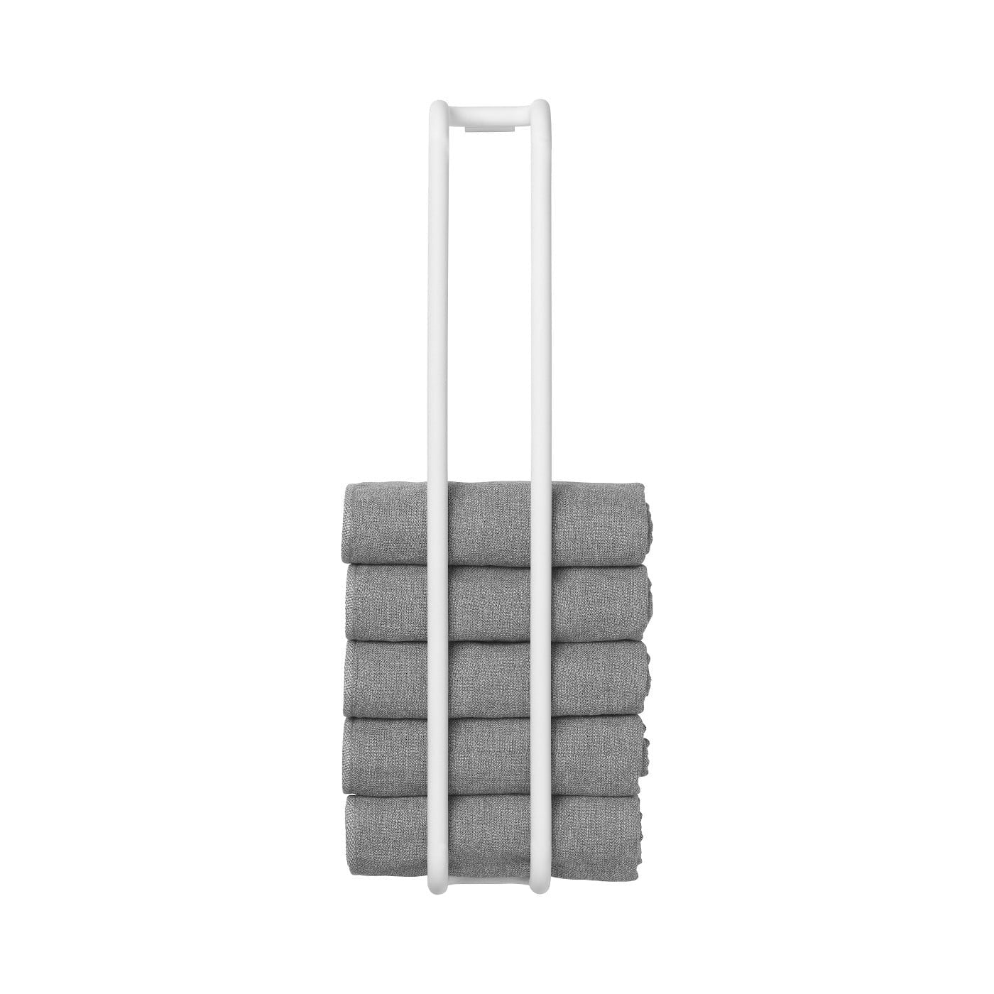 blomus MODO Wall Mounted Bathroom Hand Towel Holder - Industrial Modern Décor