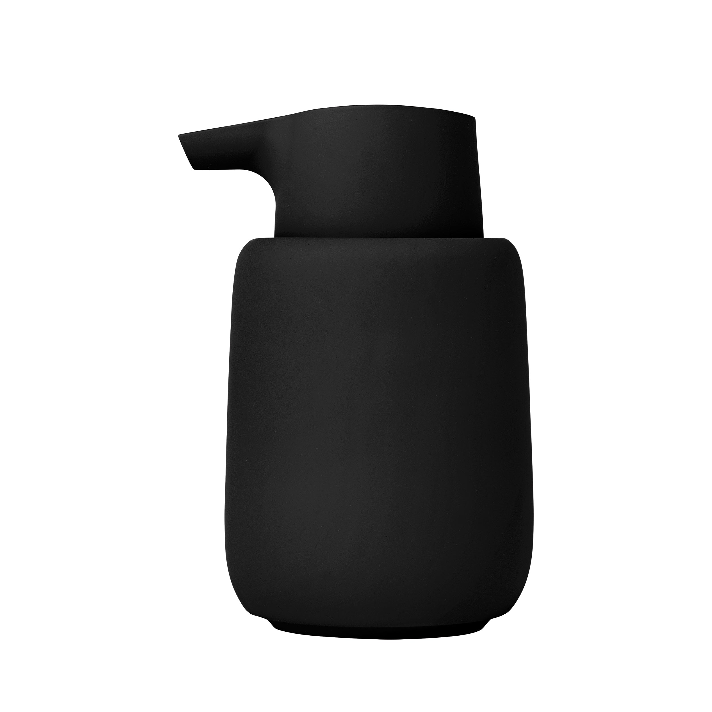 SONO Bathroom Soap Dispenser - Ceramic Soft Touch Manual Soap Pump - M