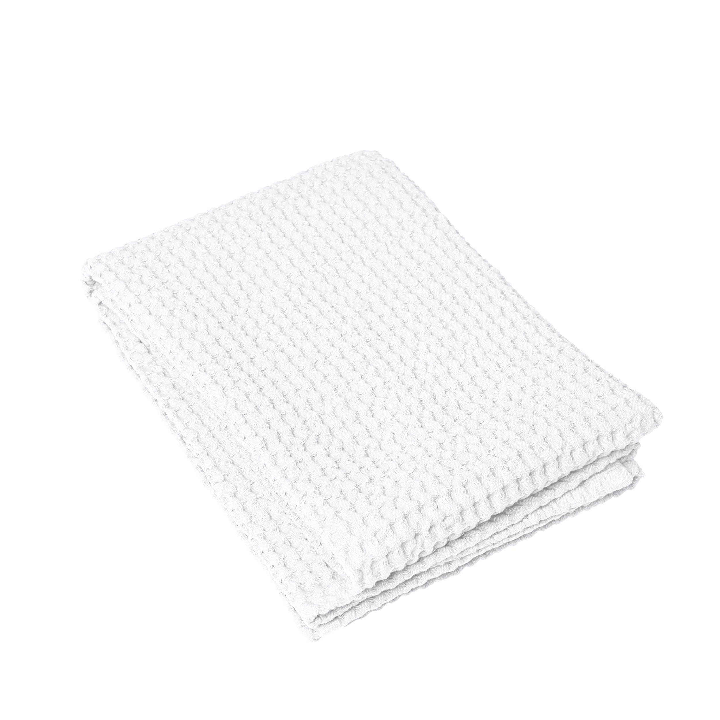 blomus CARO Waffle Weave Cotton Large Bath Towel 28 x 55 - OEKO-TEX Standard 100 Certified