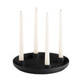 66707 Black ADVENT w/candles