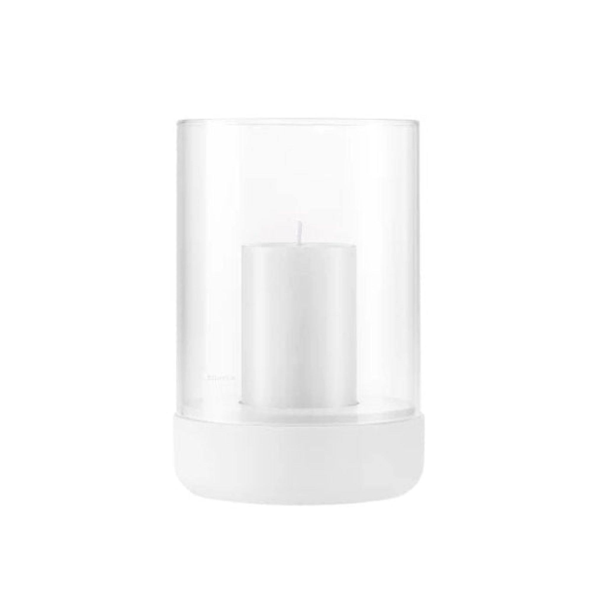 CALMA Hurricane Lamp White
