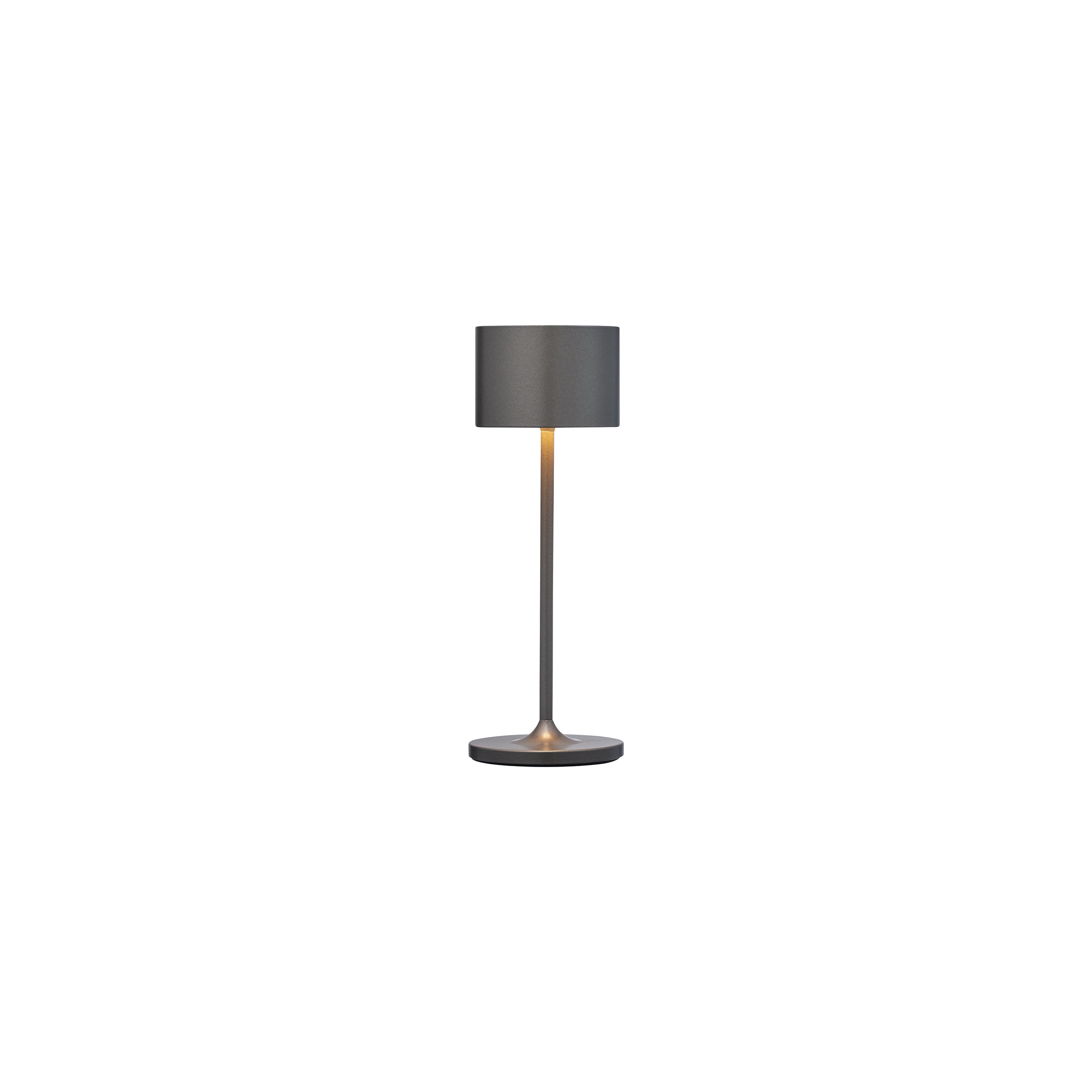 FAROL Mobile Rechargeable LED Mini Lamp - Metallic Finish