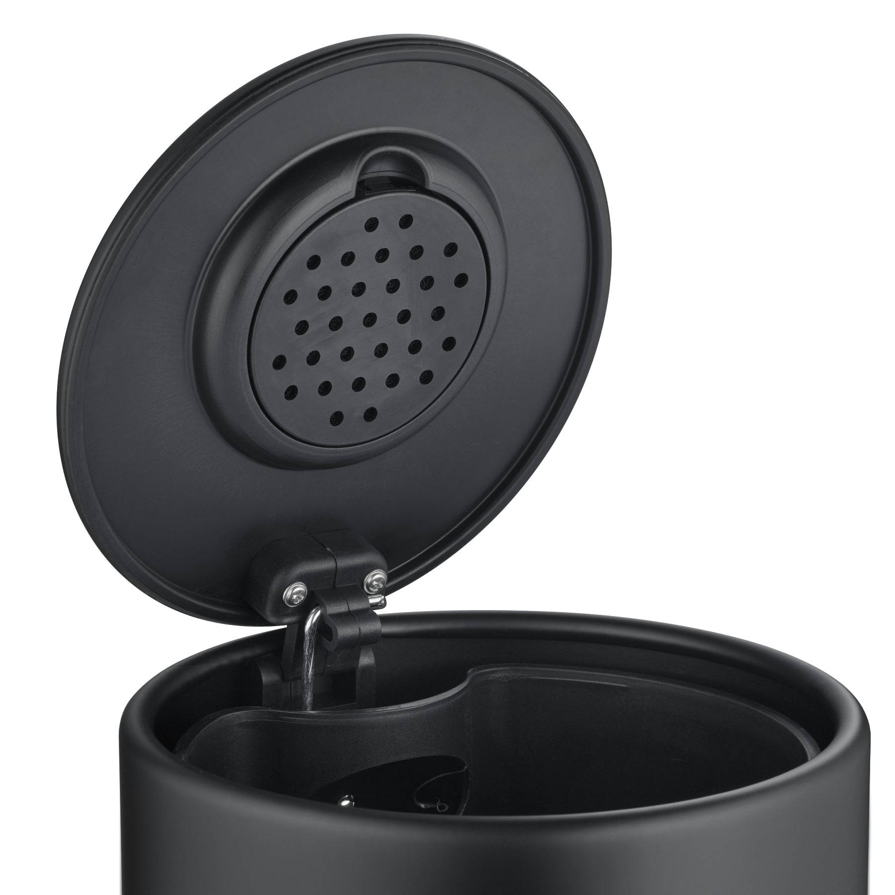 MODO Bathroom Stainless Steel Soft-Close Step Trash Can – 0.8 Gallon W