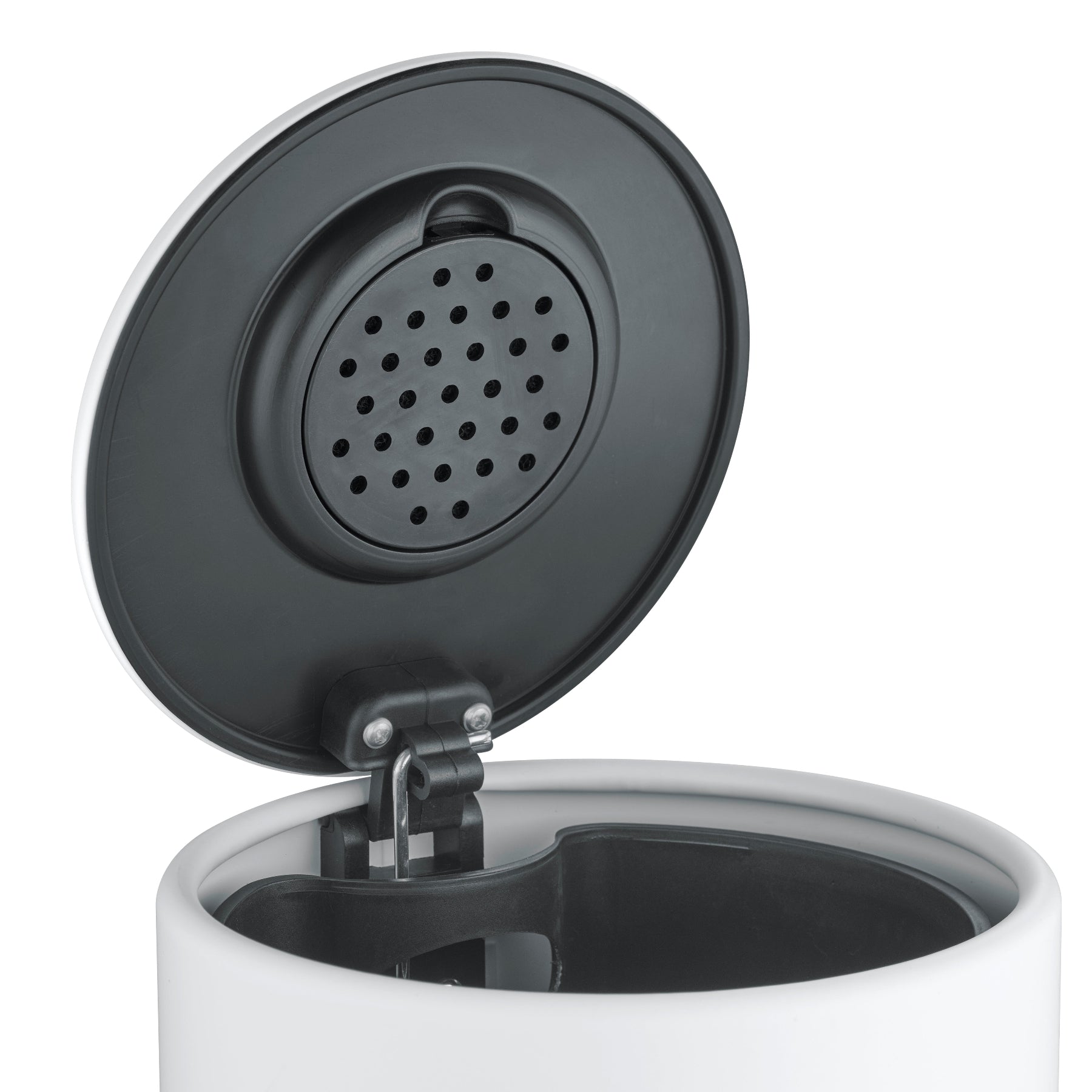 Pedal Bin Carbon Filter White