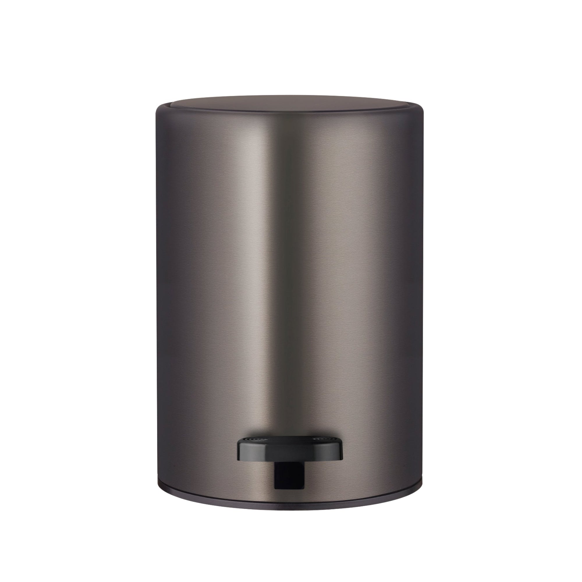 MODO Bathroom Metallic Stainless Steel Soft-Close Step Trash Can – 0.8