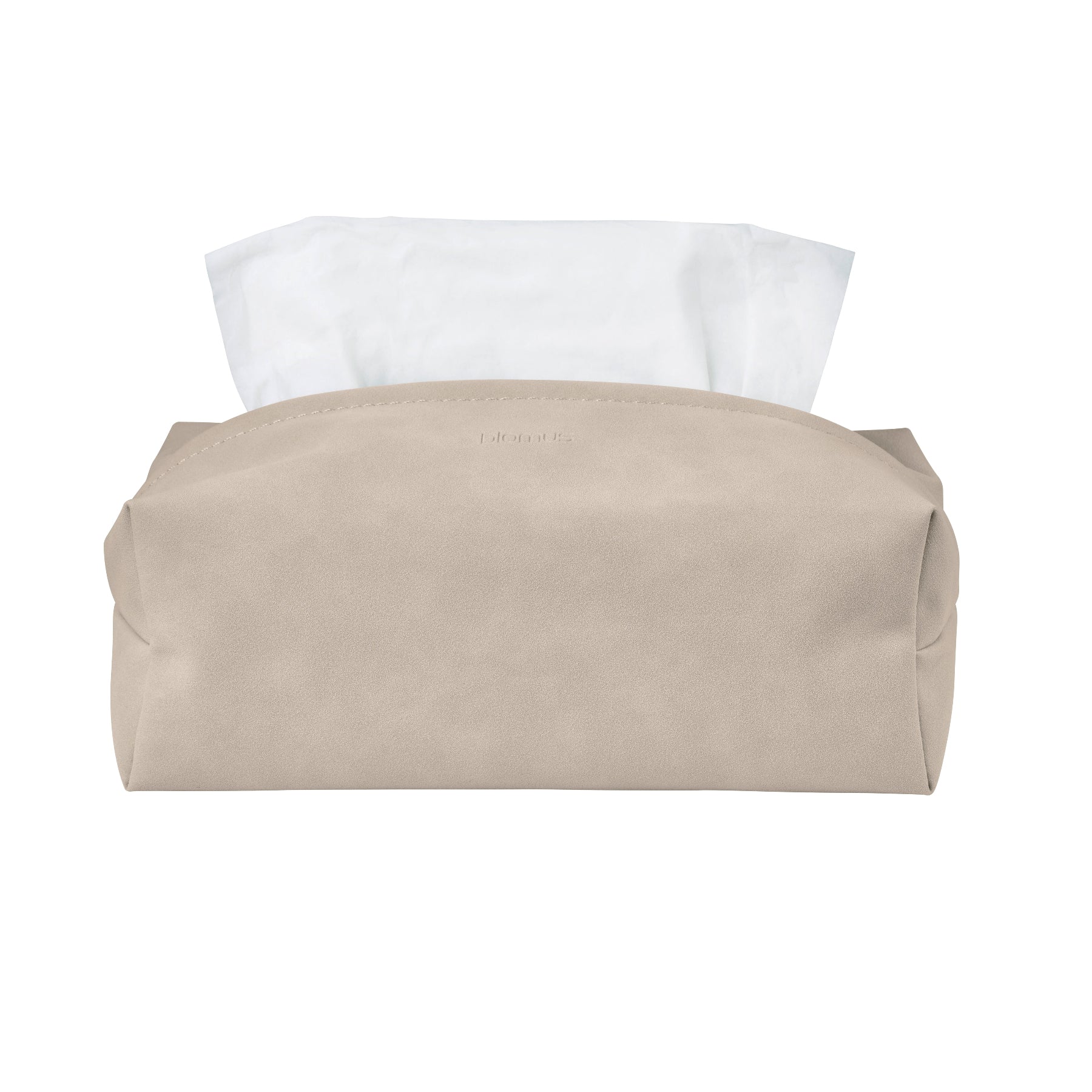 SAHLA Faux Suede Luxury Decorative Tissue Box Cover for Bathroom, Dres