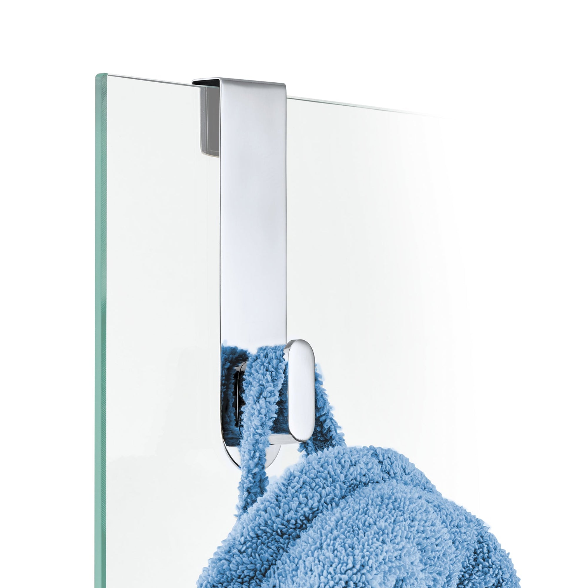 blomus NEXIO Glass Shower Over-The-Door Hook - Polished Stainless Steel