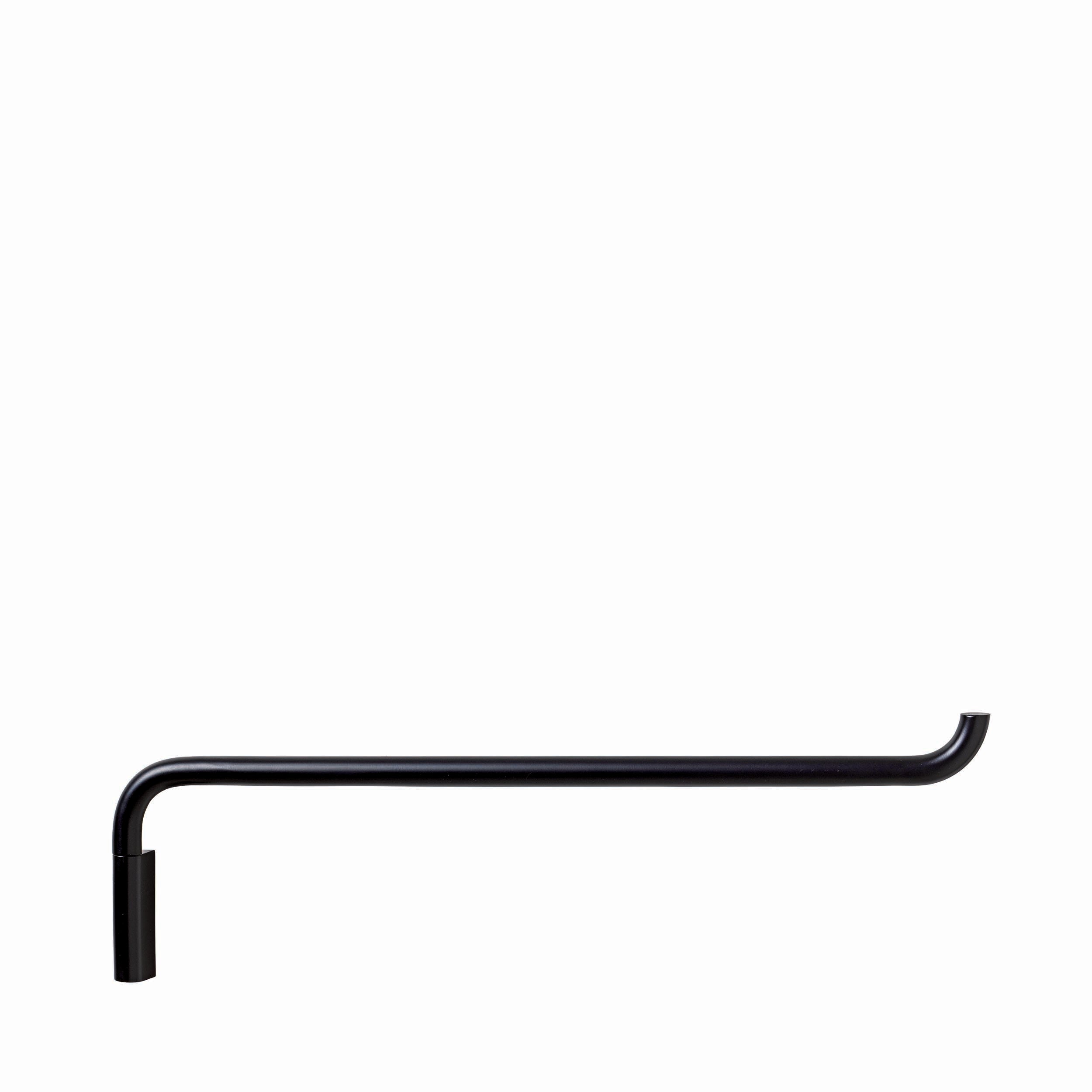 blomus MODO Wall Mounted Swiveling Towel Rail - Ti-Coated Stainless Steel - Industrial Modern Décor