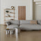 Chic minimalist living room with SUKOYA shelves by blomus 