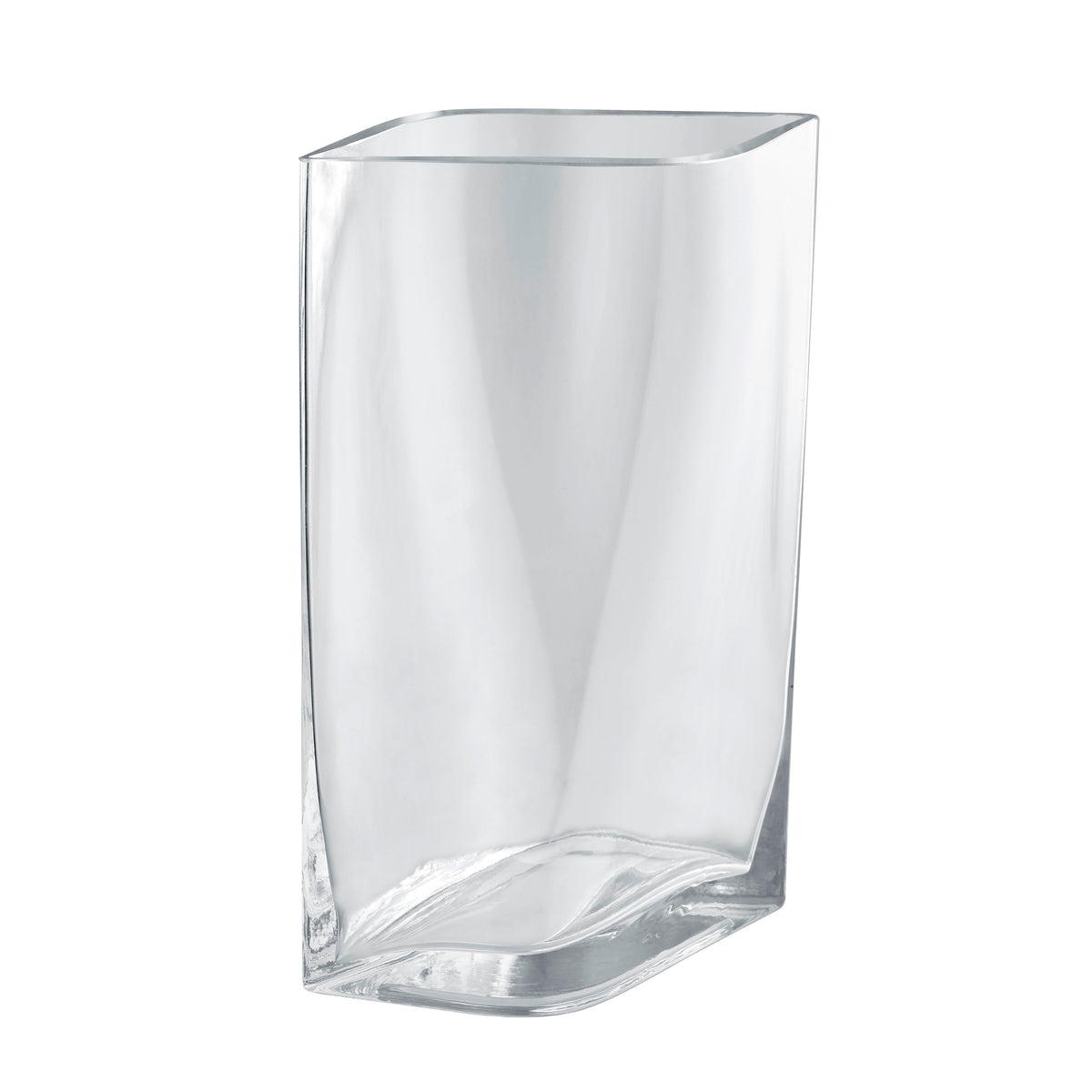 Blomus DUASIS Sculptural Glass Vase, Medium