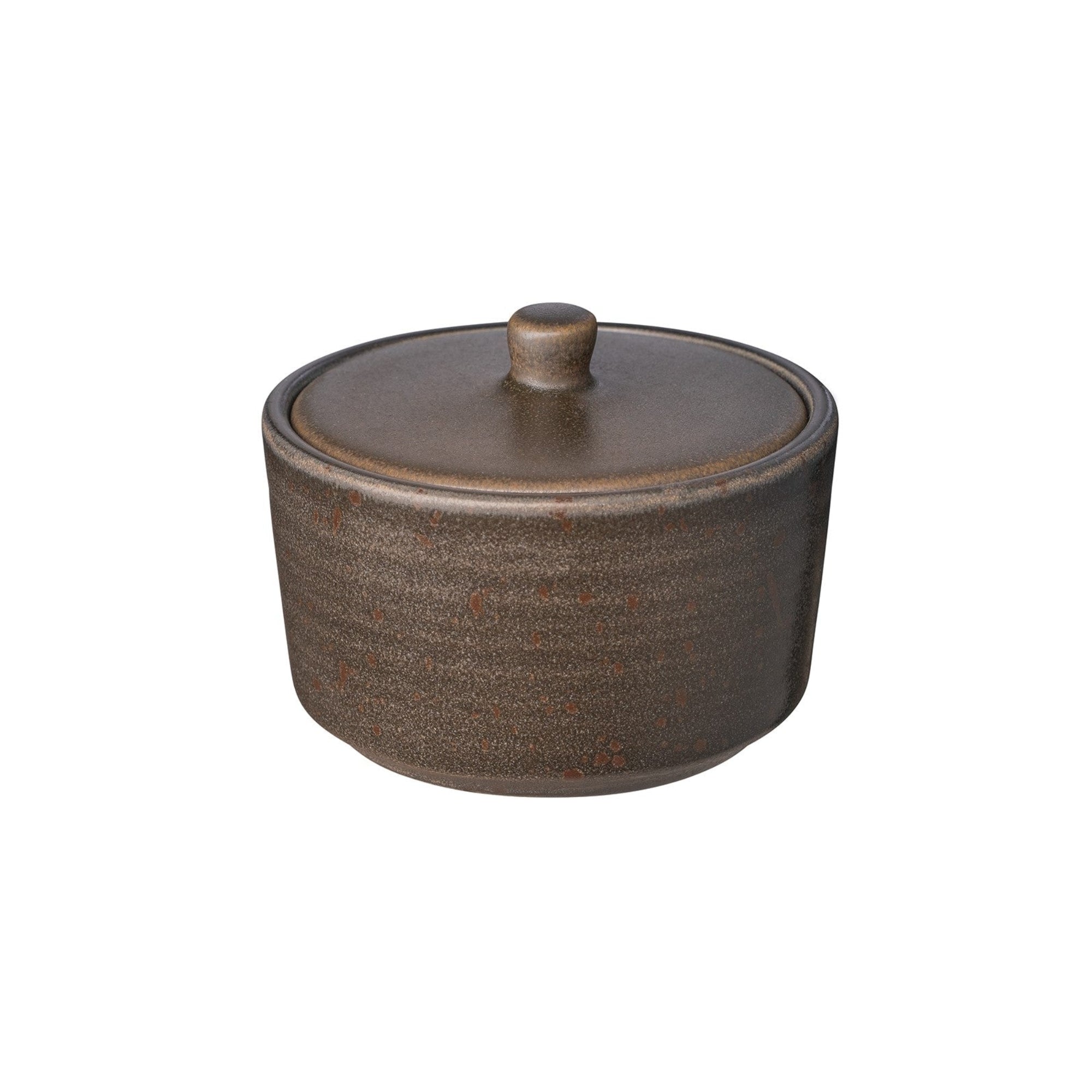 blomus KUMI Stoneware Sugar Bowl with Lid - Japanese Style Dishware Coffee and Tea Accessory 