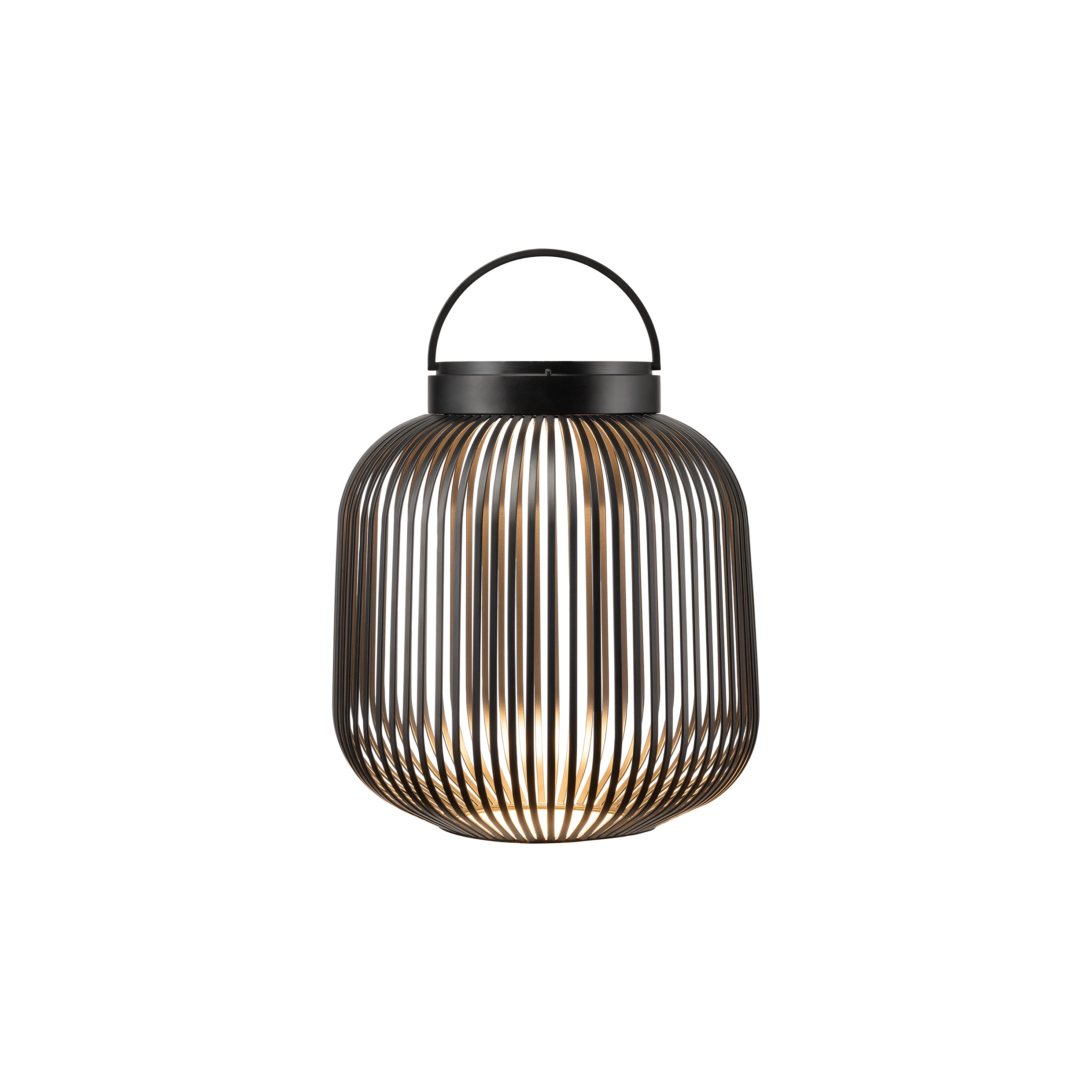 blomus LITO Rechargable LED Portable Indoor or Outdoor Lighting Effect Steel Lantern - Dimmable - Varying Light Colors