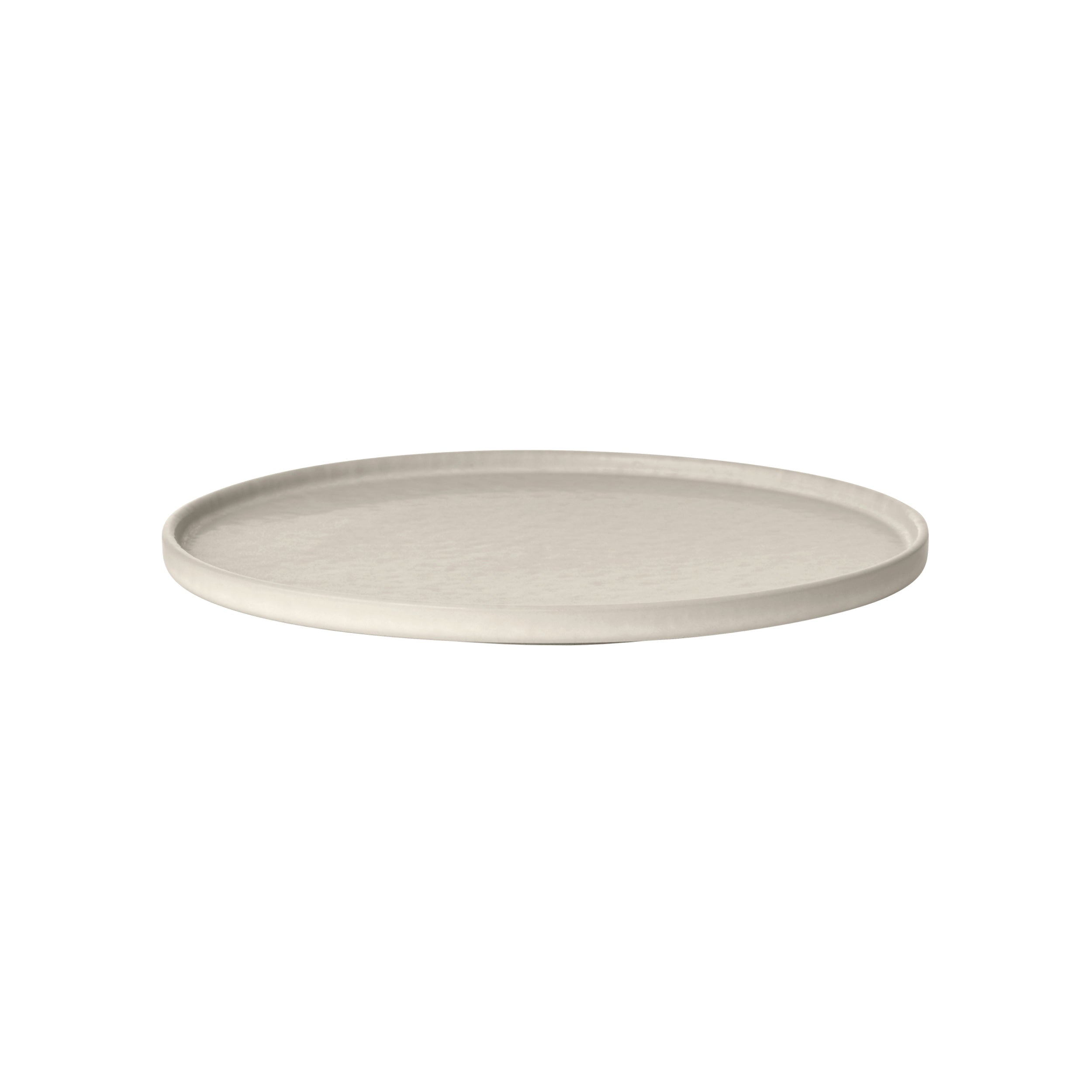 blomus MAKOTO Japanese Style Stoneware Plate With Pedestal - Dinner Plate, Side Plate, Dessert Plate