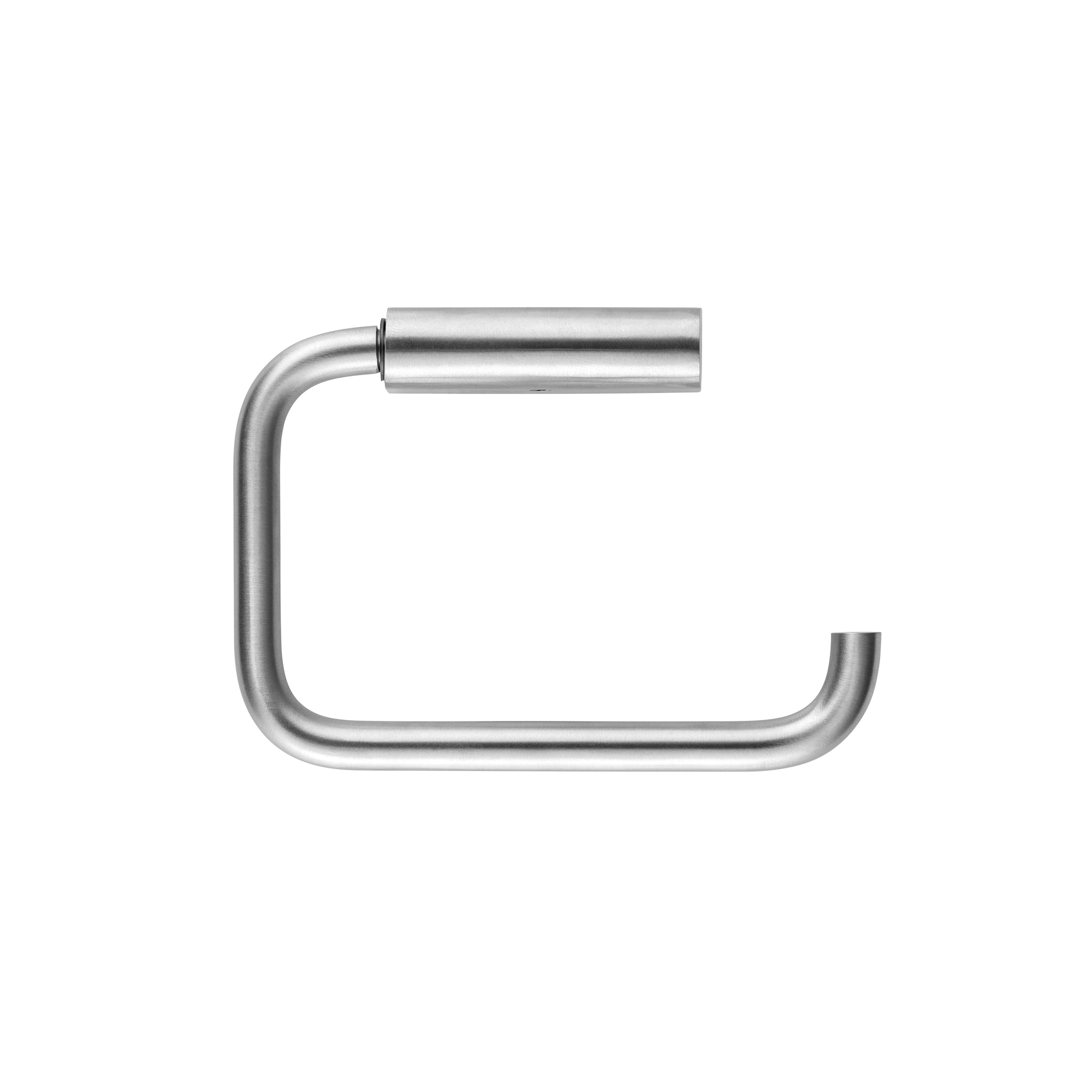 blomus MODO Stainless Steel Wall Mounted Toilet Paper Holder - Industrial Modern Décor 