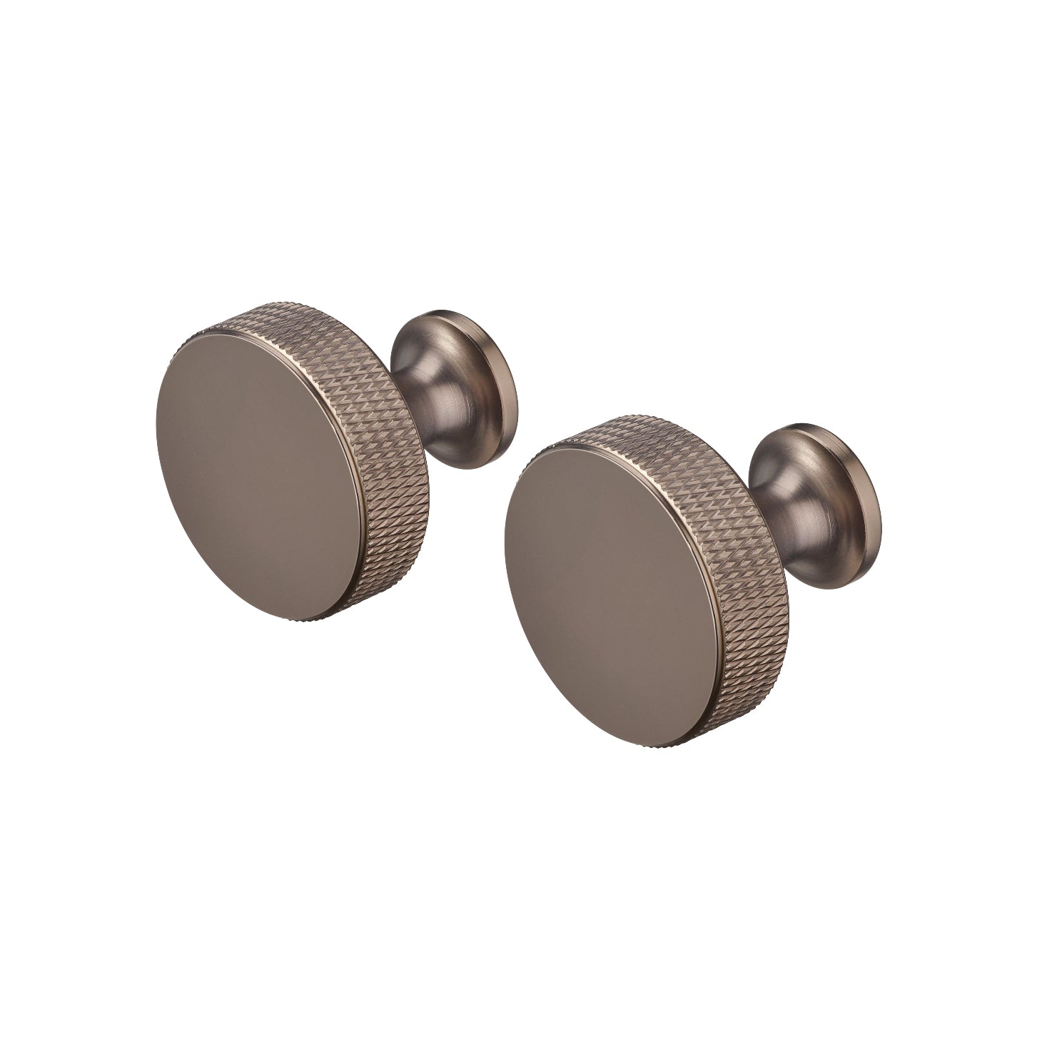 blomus ROF Steel Wall Hook or Cabinet Knob - Round - Set of 2