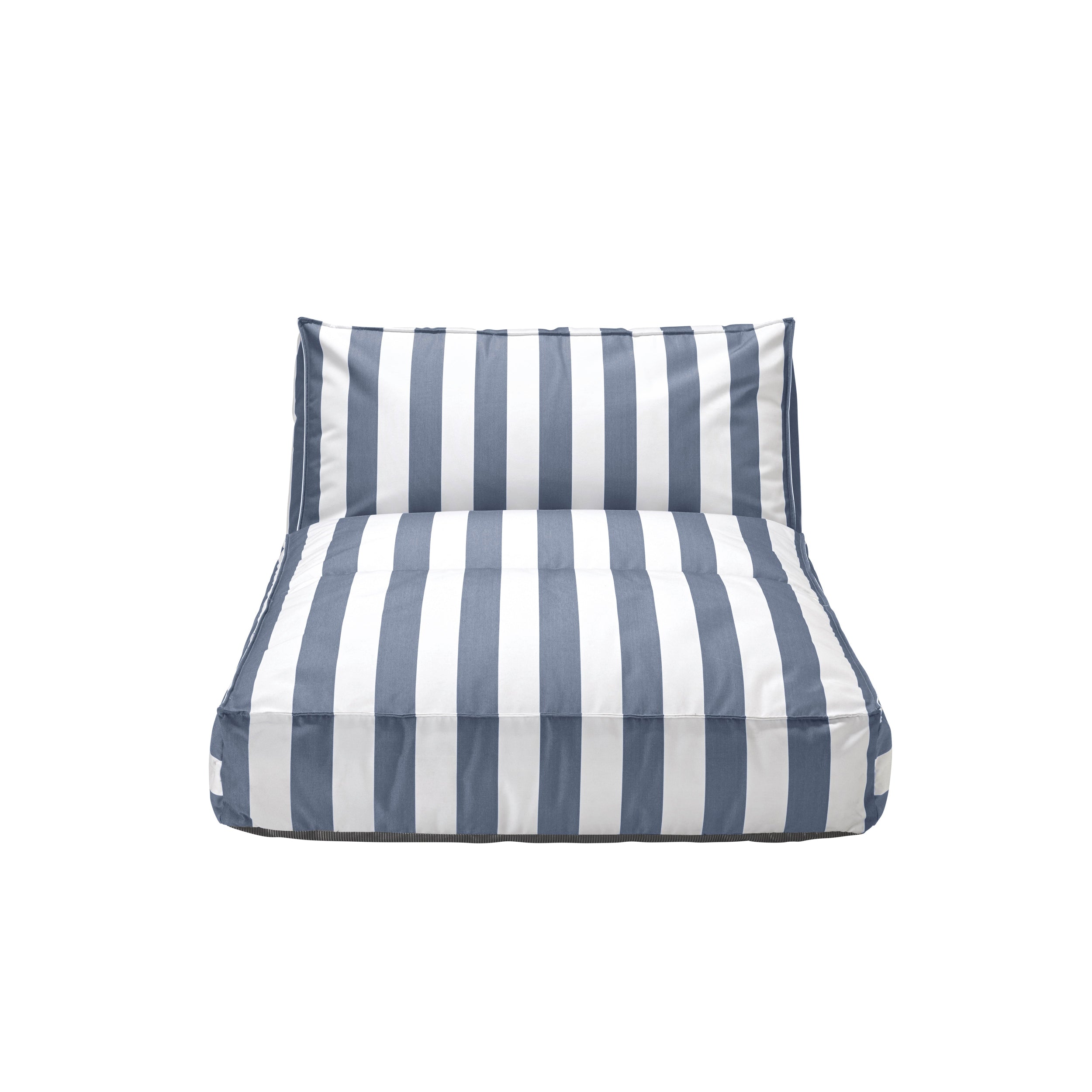 blomus STAY Cabana Stripe Low-Profile Outdoor Patio Convertible Daybed  Lounger - Luxury Pool Furniture - Water and UV Resistant