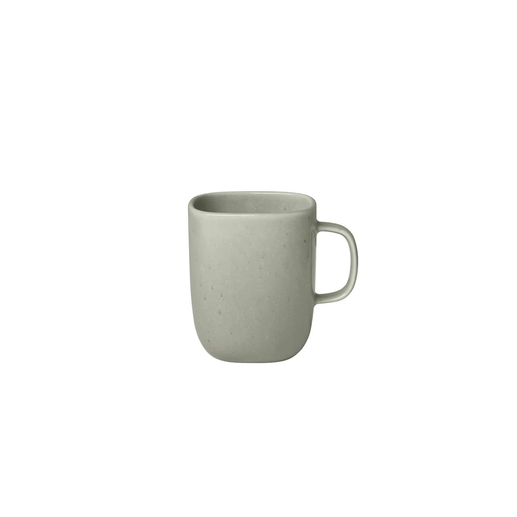 blomus VAHLO Stoneware Squared Mug - Minimalist Modern Rounded Edge Coffee or Tea Cup