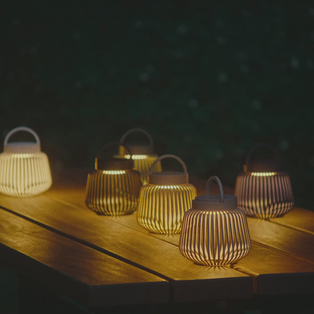 LITO Rechargable LED Portable Indoor or Outdoor Lighting Effect Steel