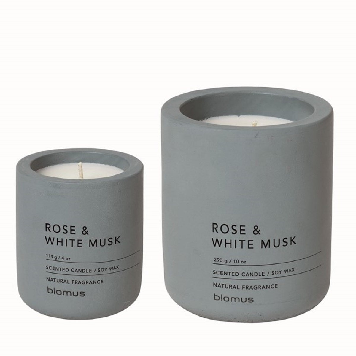 FRAGA Candle Set in Concrete Container