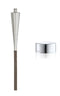 Stainless Steel Outdoor Garden Torch - Cone + Cap  For Torch Set