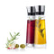 Oil and Vinegar Serving Set with Stainless Steel Lid