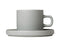 Coffee Cups With Saucers - Mirage Grey