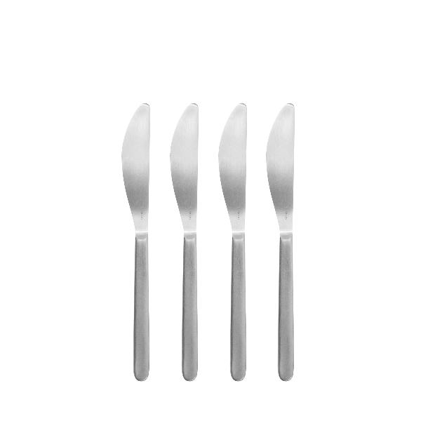 6Pcs Floral Dinner Knives Ceramic Set - Stainless Steel Dinner Set Butter  Knives Cutlery Set - Large Ceramic Knife Set Stainless Steel Floral Ceramic