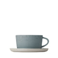 Tea Cup and Saucer Stone SABLO