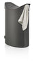 Foldable Laundry Bin - Anthracite with towel