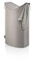 Foldable Laundry Bin - Taupe with towel