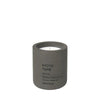 Scented Candle In Concrete Container - Small - Tarmac