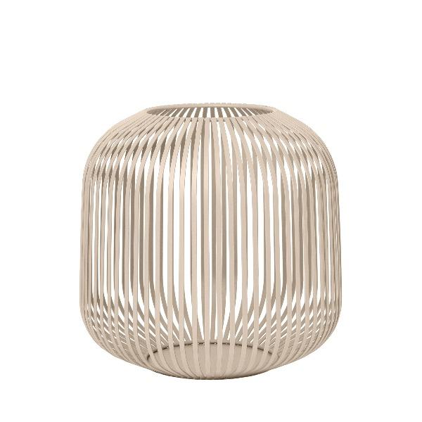 Blomus | ブロムス Lito ランターナ ランタン LITO Steel Indoor Lantern Candleholder with Shadowed Lighting Effect -