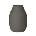 Vase Porcelain 6 x 4 - COLORA - Steel Grey