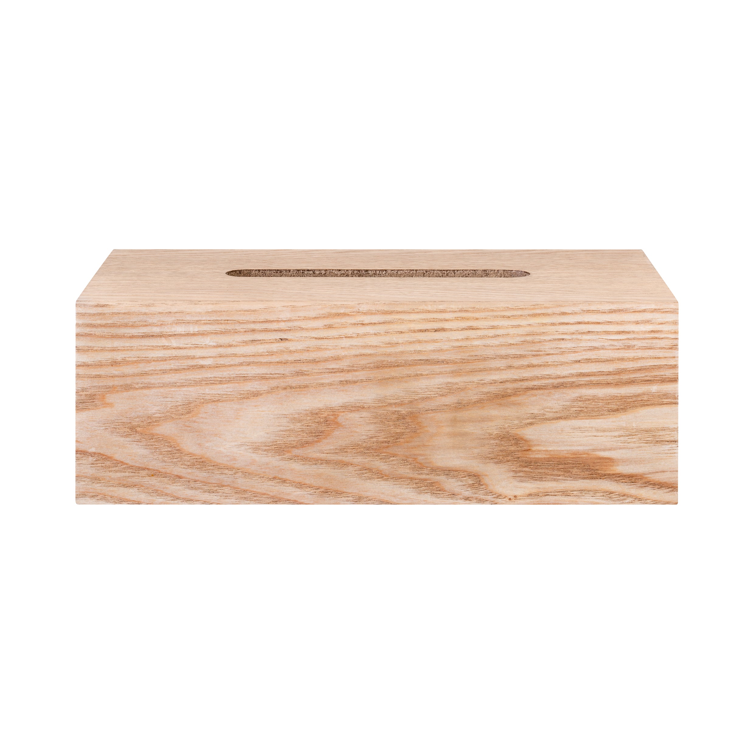 WILO Natural Hardwood Tissue Box Cover - Scandinavian Minimalist Desig