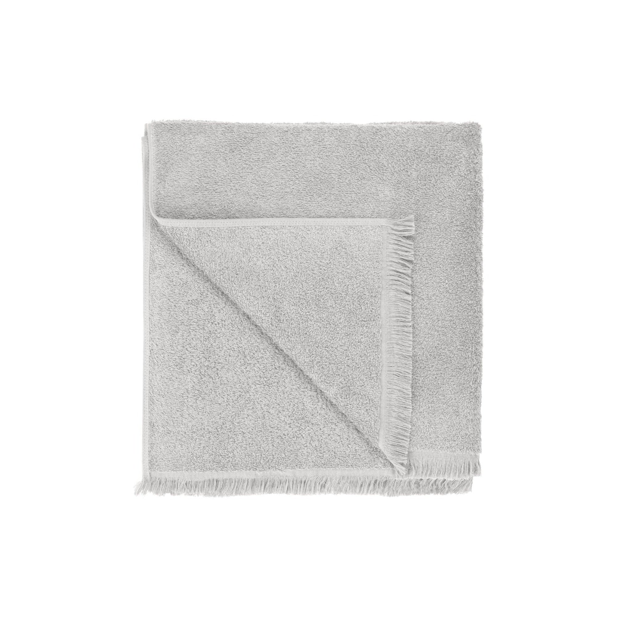 FRINO Bath Towel Micro Chip Grey