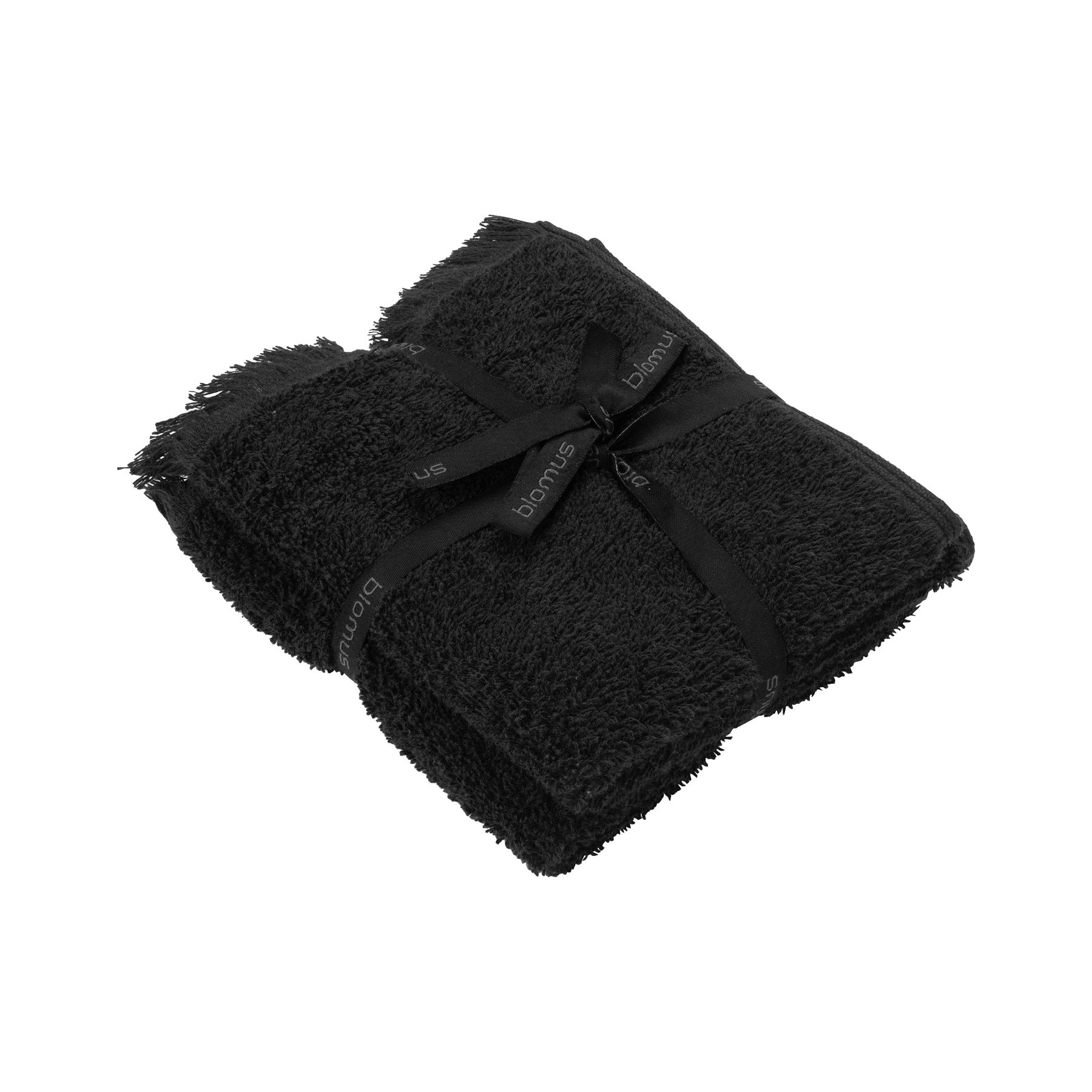 Frino Fringed Organic Cotton Terry Guest Hand Towels 12 X 20 - 2pcs– Blomus