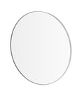 RIM Accent Mirror Clear Glass 31 Inch White