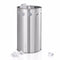 Stainless Steel Wastepaper Basket 3.5 Gallon - Circles
