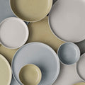 Ceramic Stoneware Snack Plates Set of 4 - SABLO